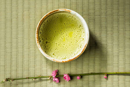 Matcha Green Tea Made in Japanの写真素材