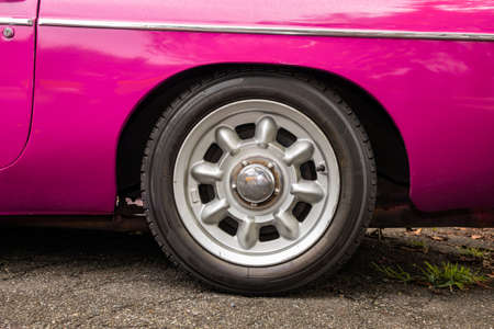 Car Tires Wheel old Wheel of the Carの写真素材