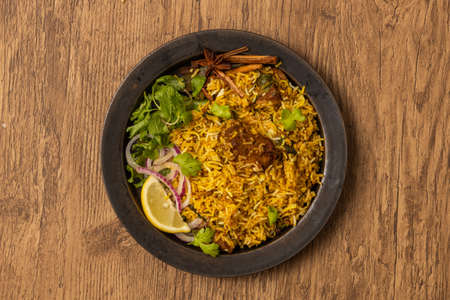 Title Indian Biryani is a typical Indian mixed riceの写真素材