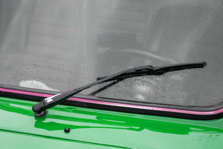 Wiper old car Windshield wiper (Windscreen wiper)の写真素材