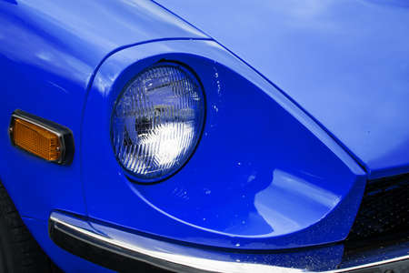 Old Car Headlights Headlight of the Old Carの写真素材
