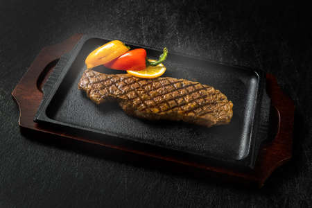 Sizzle Wagyu Steak High-Quality Japanese Beef Steakの写真素材