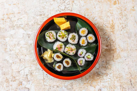 Rolled Sushi Rolled Sushiの写真素材