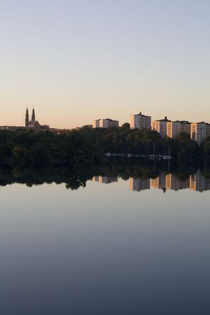 Stillness in Stockholm, Swedenの写真素材