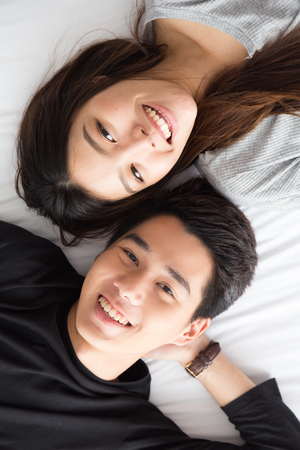 Young Asian Coupleの写真素材