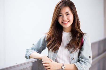Young Asian Girlの写真素材