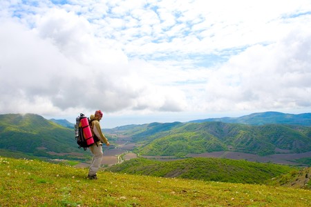 Hikerの写真素材