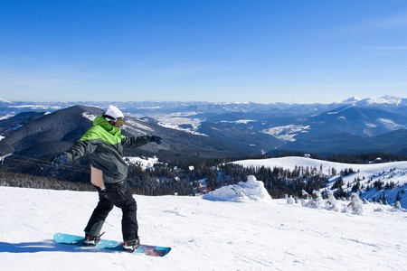 snowboardeの写真素材