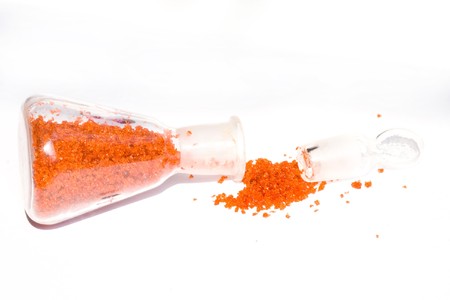 Bottle with chemicalsの写真素材