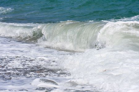 wave on the sea beach