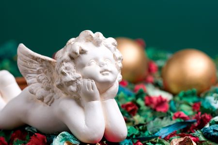 Christmas decoratedの写真素材