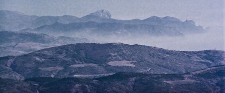 Crimea mountainsの写真素材