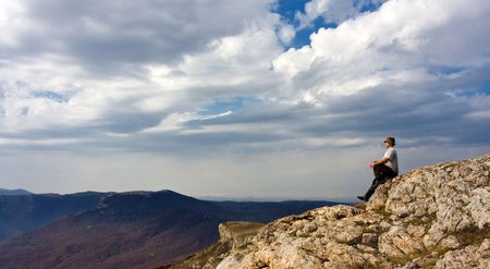 Hiking in the Crimea mountains