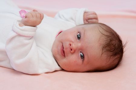 Sweet baby girlの写真素材
