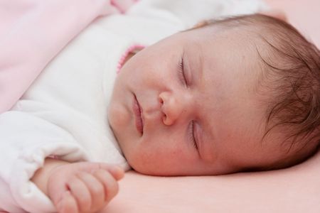 Sweet baby girlの写真素材