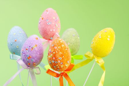 Colorful Easter Eggs 