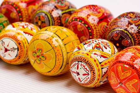 Colorful Easter Eggs 