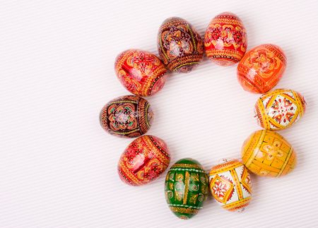 Colorful Easter Eggs 