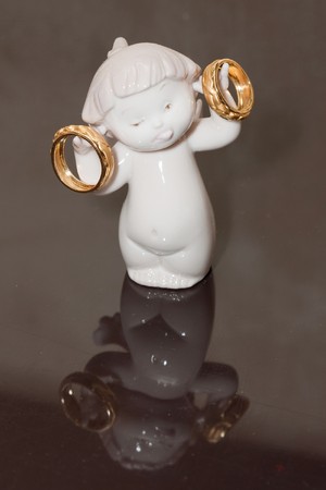 Wedding ring の写真素材