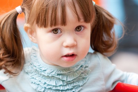 Sweet baby girlの写真素材