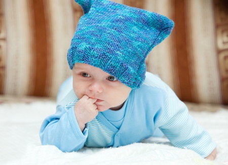 Sweet baby boyの写真素材