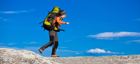 Hiking in the Crimea mountains