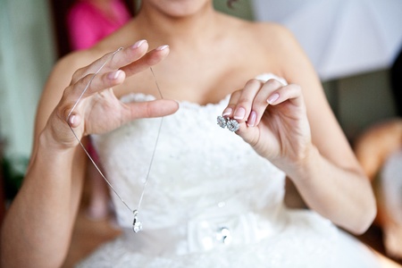 jewelry of the woman の写真素材