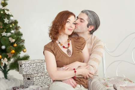 Young attractive loving coupleの写真素材