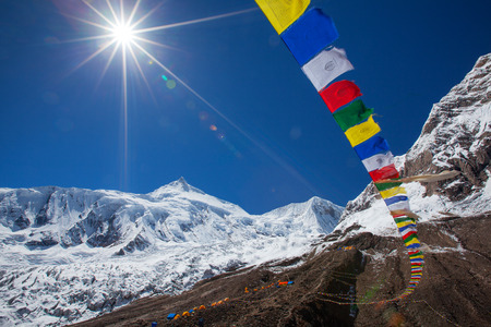 Beautiful landscape of Himalayas mountains
