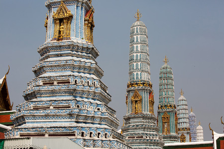 Bangkok luxurious royal palace in Thailandのeditorial素材