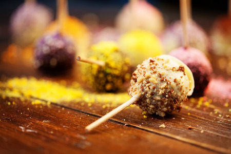 Cake pop is a - cake styled as a lollipop