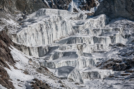 Beautiful landscape of Himalaya mountainsの写真素材