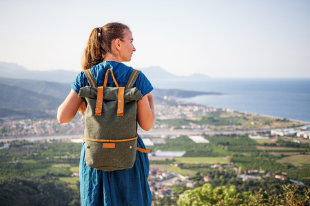 Hiker on lician way