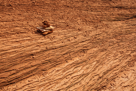 Spectacular landscapes of Canyonlands National park, needles in the sky, in Utah, USAの写真素材