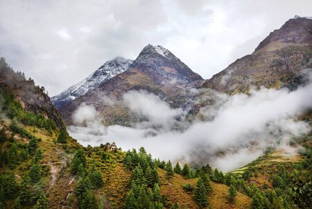 Beautiful landscape of Himalaya mountains