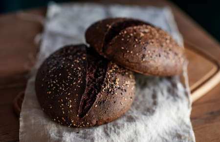 Homemade bread. Food for health