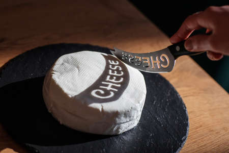 Yummy goat cheeseの写真素材