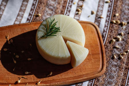 Yummy goat cheeseの写真素材
