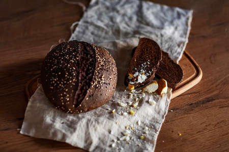 Homemade bread. Food for health