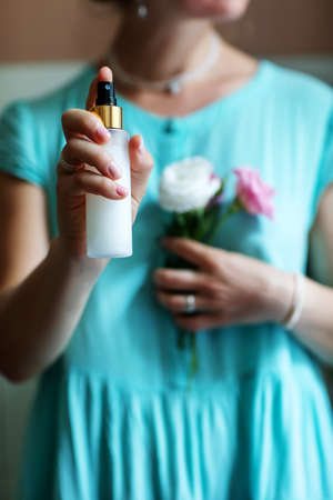 Natural antiperspirant is friendly for healthの写真素材