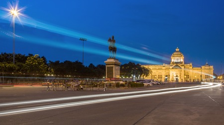 The Ananta Samakhom throne hallのeditorial素材