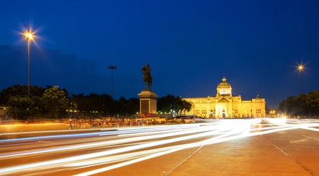 The Ananta Samakhom throne hallのeditorial素材