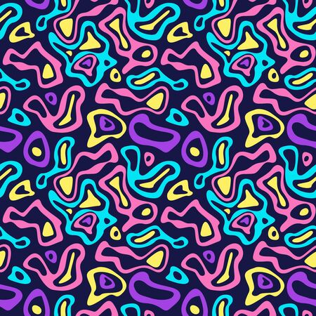 For your creative project design. Hologram hipster card, Blur colorful pattern. Abstract holographic background 80s - 90s, trendy colorful texture in neon color design.の写真素材