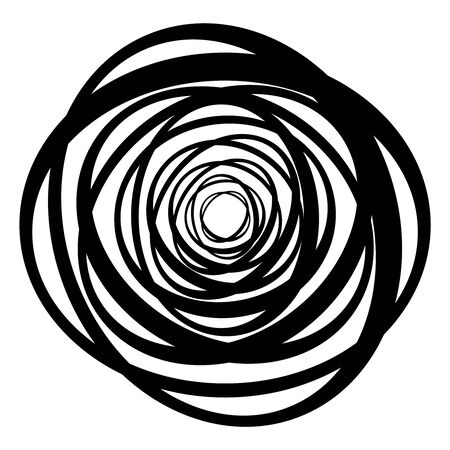 Black elements on a white background .Black vector brush strokes collectionのイラスト素材