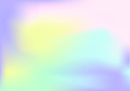 Colorful blurred design, vector illustration. Abstract smooth rainbow backgroundの写真素材