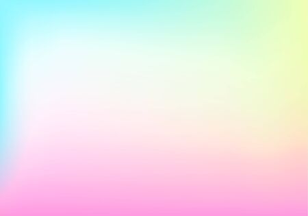 Colorful blurred design, vector illustration. Abstract smooth rainbow backgroundの写真素材