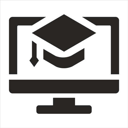 Play graph linear vector icon for websites and mobile minimalistic flat design. Isolated minimal icon.のイラスト素材