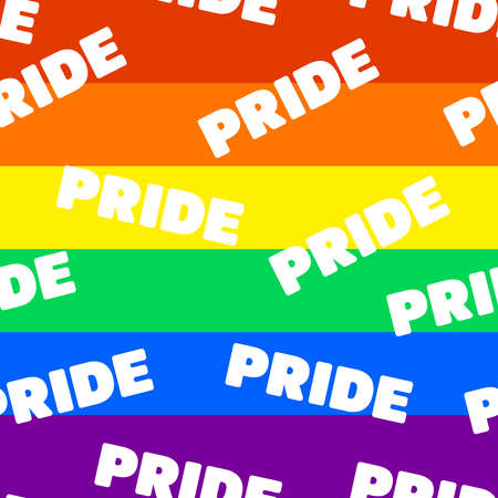 Multicolored peace flag movement. Original colors symbol. Horizontal stripes icon. Graphic design sign mockup. Editable template for web, print. LGBT pride flag, rainbow flag background. Patternのイラスト素材