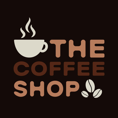 Vintage  for restaurant food and drink. Coffee  , label, icon. Isolated on a black background. Design elements. Vintage style. Vector illustration.のイラスト素材