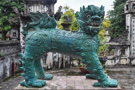 Dragon of a Buddhist temple in Vietnamのeditorial素材
